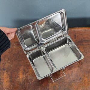 Planetbox stainless steel lunch box, eco friendly bento box
